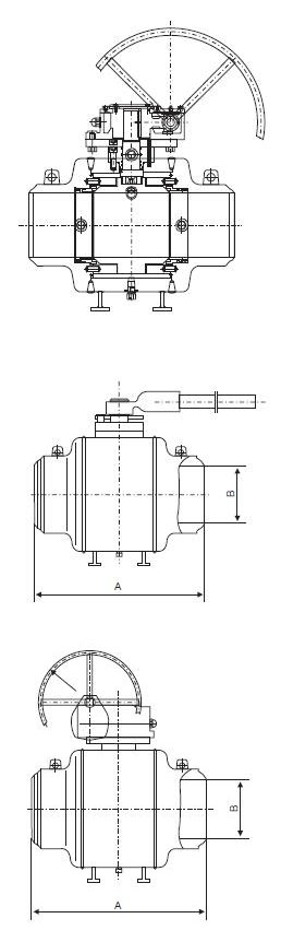 Fully Welded Ball Valves Fully Welded Ball Valves
