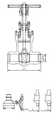 Pressure Seal Gate Valve Pressure Seal Gate Valve